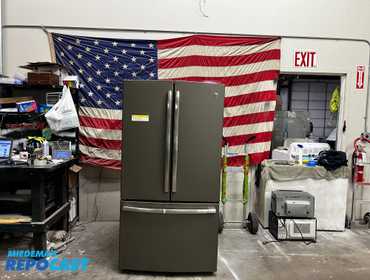 GE  french door  refrigerator  High efficiency energy star  Refrigerator: French Door / Bottom...