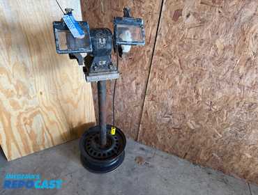 Pedestal grinder buffer works good per seller. 