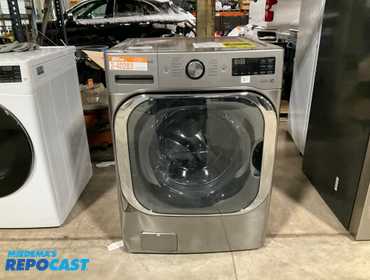 LG WM8980HVA 5.2 Cu. Ft. High-Efficiency Stackable Smart Front Load Washer with Steam and TurboWash