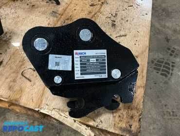 New SDLANCH Semi-Automatic Quick-Changer Coupler for Chinese Mini Excavator, Type IREAS, Manual...