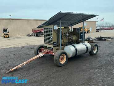 Kohler Fast Response II 150 KW Diesel Generator Mounted on Gehl G806 Running Gear, 805 Metered...