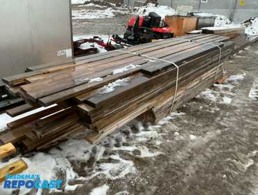 Bundle of Treated Wood, Various Measurements, Varies in length from 16’ - 8’