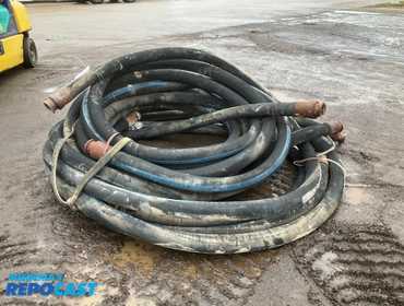 (3) Eaglecrete 3” hoses for pumping concrete, 1233 psi, used