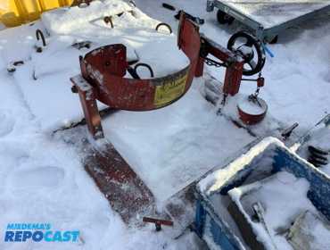  Wesco industrial drum lifter and filter, good condition 