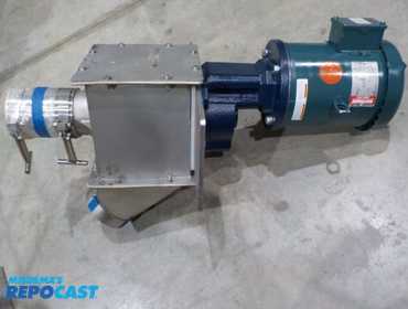 NEW INDUSTRIAL 4" SPIRAL AUGER DRIVE UNIT, IRONMAN GEARBOX, CAT # 707081L, 3HP MOTOR, 208-230...