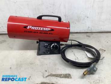 Protemp gas heater. 60,000 btu 