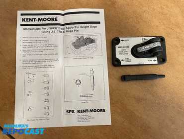  Kent-Moore J-38737 Band Apply Pin Checking Tool

Applications: 4L80E, Medium Duty Truck 
J-38737...