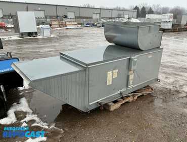 Dayton 2TE34 Non-Recirculating Direct Industrial HVAC System 10824401