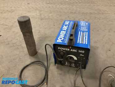 Power Arc 140 Chicago Electric Welding Systems #34095 Welder with Welding Rods