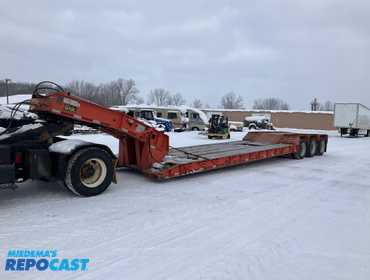 2006 Witzco NGB-50 Challenger Lowboy Semi Trailer 1W8A11E386S000021