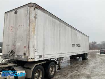 1989 Great Dane  7411TJW 48’ Dry Van Semi Trailer  1GRAA9628KB041407
