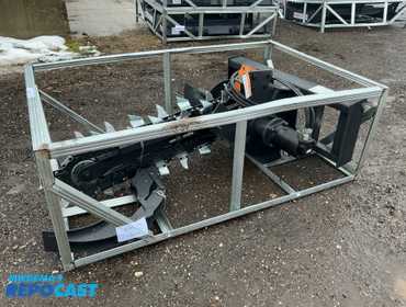 New JCT Trencher Skid Steer Attachment, Universal Quick Attach, Approx. 36” Trench Depth and 8”...