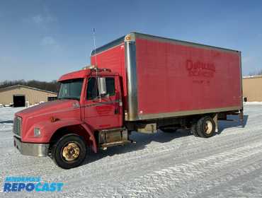 2003 Freightliner FL70 20’ Box Truck 1FVABSAL53HK34860