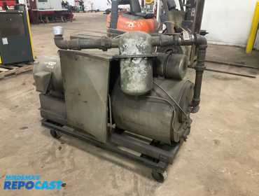 Worthington monorotor air compressor, 30hp Marathon electric motor, 230/460 volt 3 phase, no air...