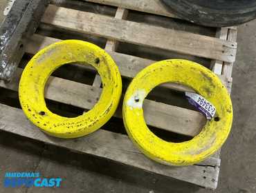 (2) Front Wheel Weights for John Deere L or LA, approx. 14-3/4” diameter 