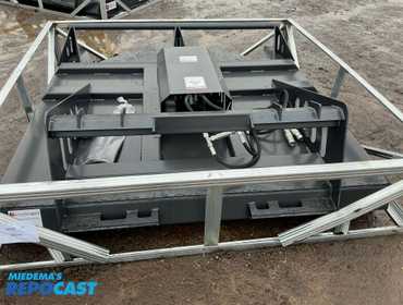 New JCT 72” Brush Mower Skid Steer Attachment, hydraulic driven with hoses and quick coupler...