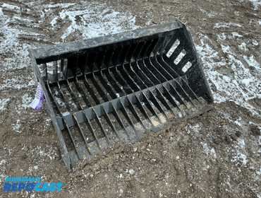 New IRanch 38” Rock Bucket for Mini Skid Steer