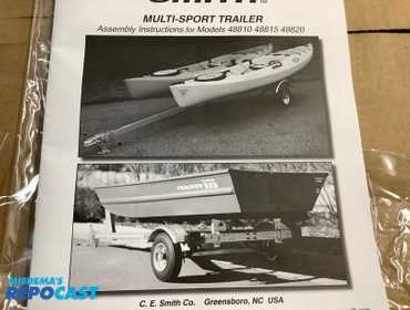 Smith 48810 Multi-Sport Trailer for Kayaks, etc.