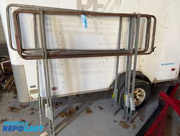 Safety rails approximately 70” wide by 86” tall