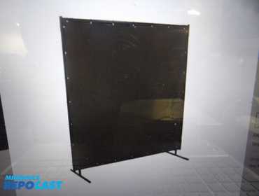 New Steiner; vinyl welding screen 6'h x 8'w x 3/4" frame, gray, #5UZ22