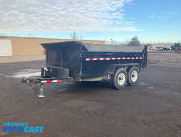 2015 Sure-Trac 12’ Tandem Axle Dump Trailer
