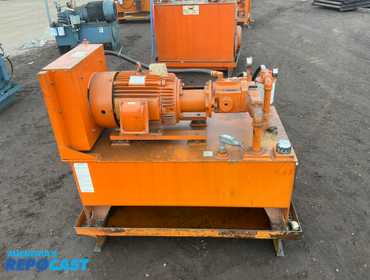 RHM Fluid Power 15hp Hydraulic Power Unit, 60 Gallon Capacity, 1200 PSI at 20 GPM, Pump HPV20B,...