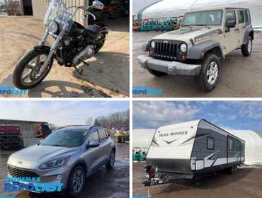 Ortonville: REPO'S, TRUCKS, TRAILERS, EQUIPMENT, AUTO'S, RV'S, & MUCH MORE! 2/26/26