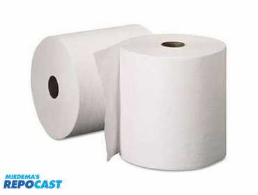 2 Cases of Kimberly-Clark Kleenex Hard Roll Towels, 50606 (6 rolls/case)