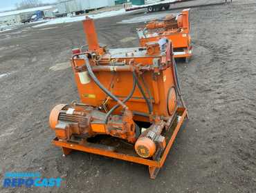 RHM Fluid Power Hydraulic Power Unit, 100 Gallon Tank, HPV29 Pump 1200 PSI at 29 GPM and PVR610...