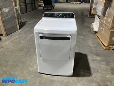 Frigidaire  7 Cu. Ft. White Front Load Gas Dryer FLVG7523BW