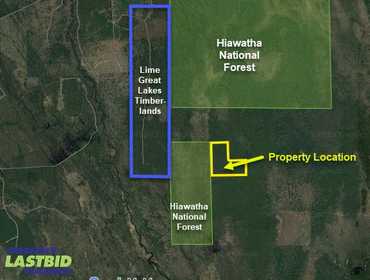 30 Vacant Acres Located South of Munising in AuTrain Township, MI