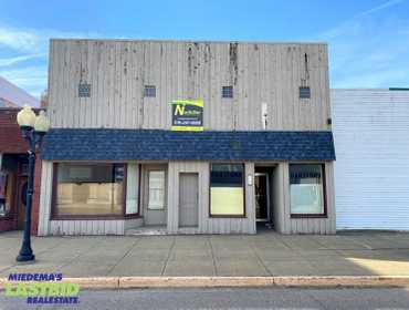 LASTBIDrealestate.com Online Real Estate Auction November 19, 2025 of a 3,420 Sq. Ft. Mixed Use Building in Hartford, MI