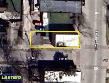 LASTBIDrealestate.com Online Real Estate Auction December 2, 2025 of a 1,904 Sq. Ft. Commercial Building in Bay City, MI