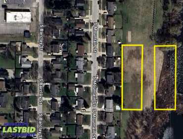 LASTBIDrealestate.com Online Real Estate Auction on December 9, 2025 of a vacant residential lot in Bay City, MI