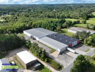 LASTBIDrealestate.com Online Real Estate Auction on November 4, 2025 of an 80,100 Sq. Ft. Industrial Building in Rose City, MI