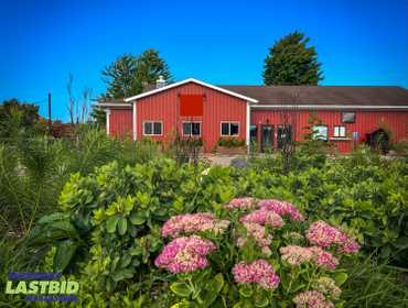 LASTBIDrealestate.com Online Real Estate Auction on November 11, 2025 of 58.15 Acres with a 3,149 SF Building, Equipment Building, 2 Ponds, and 20+ Acres of Berry Crops