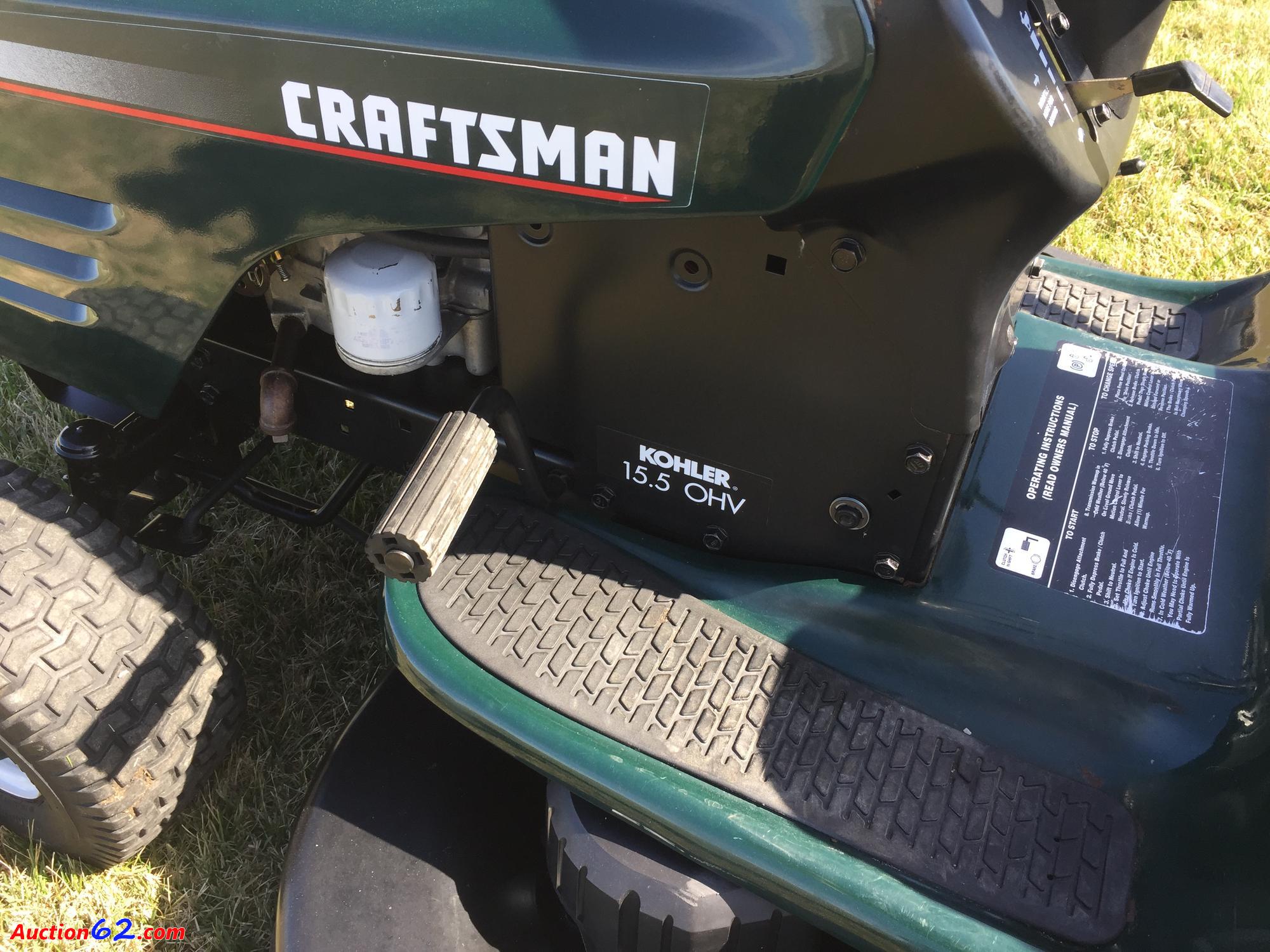 Craftsman kohler 15.5 discount ohv