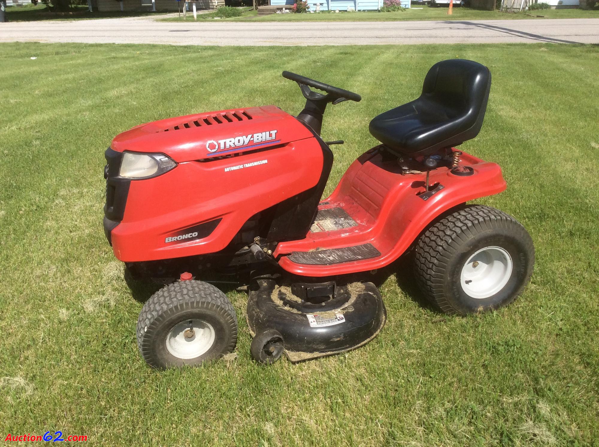 2010 troy bilt bronco sale