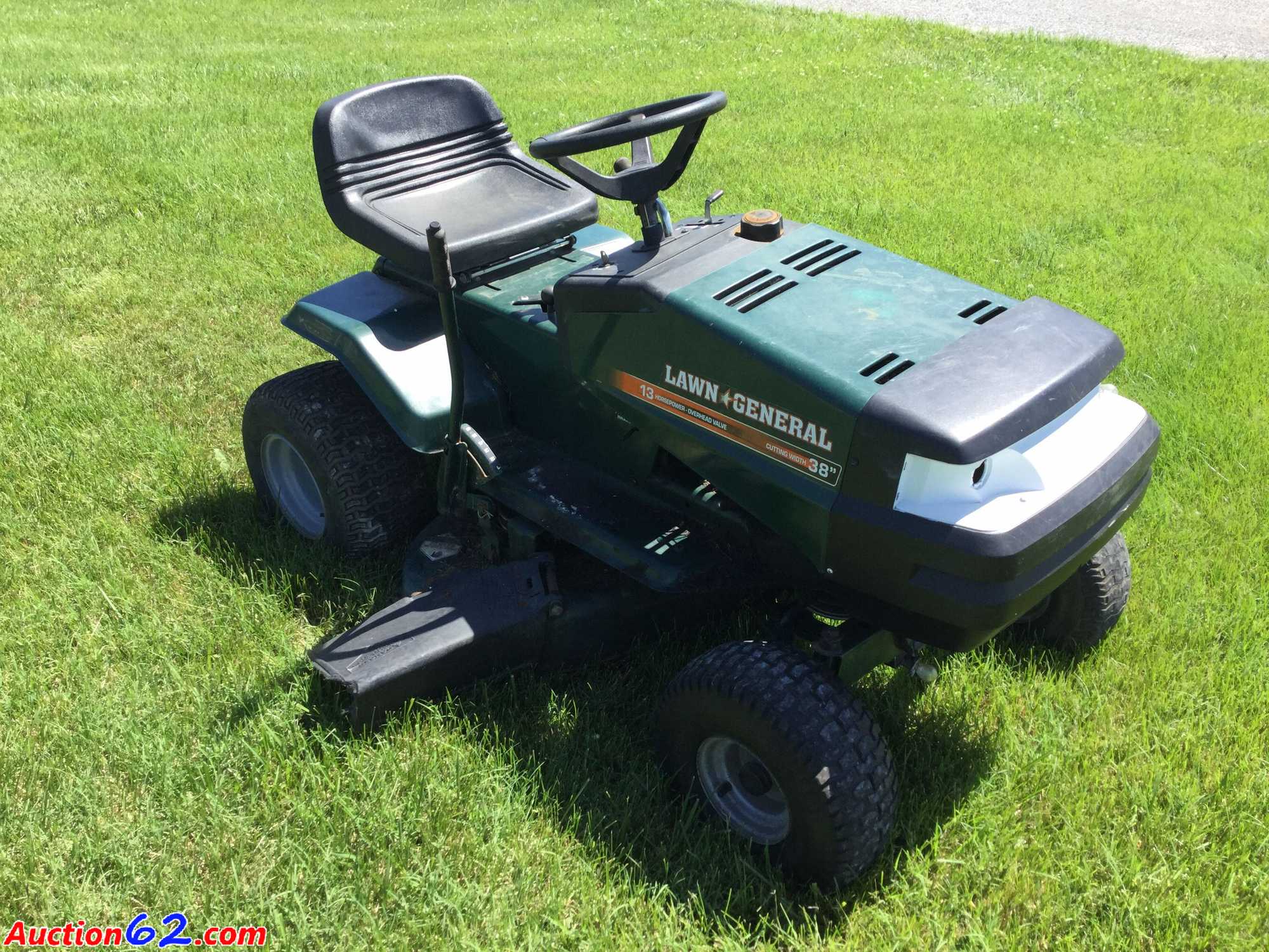 Lawn general shop riding mower