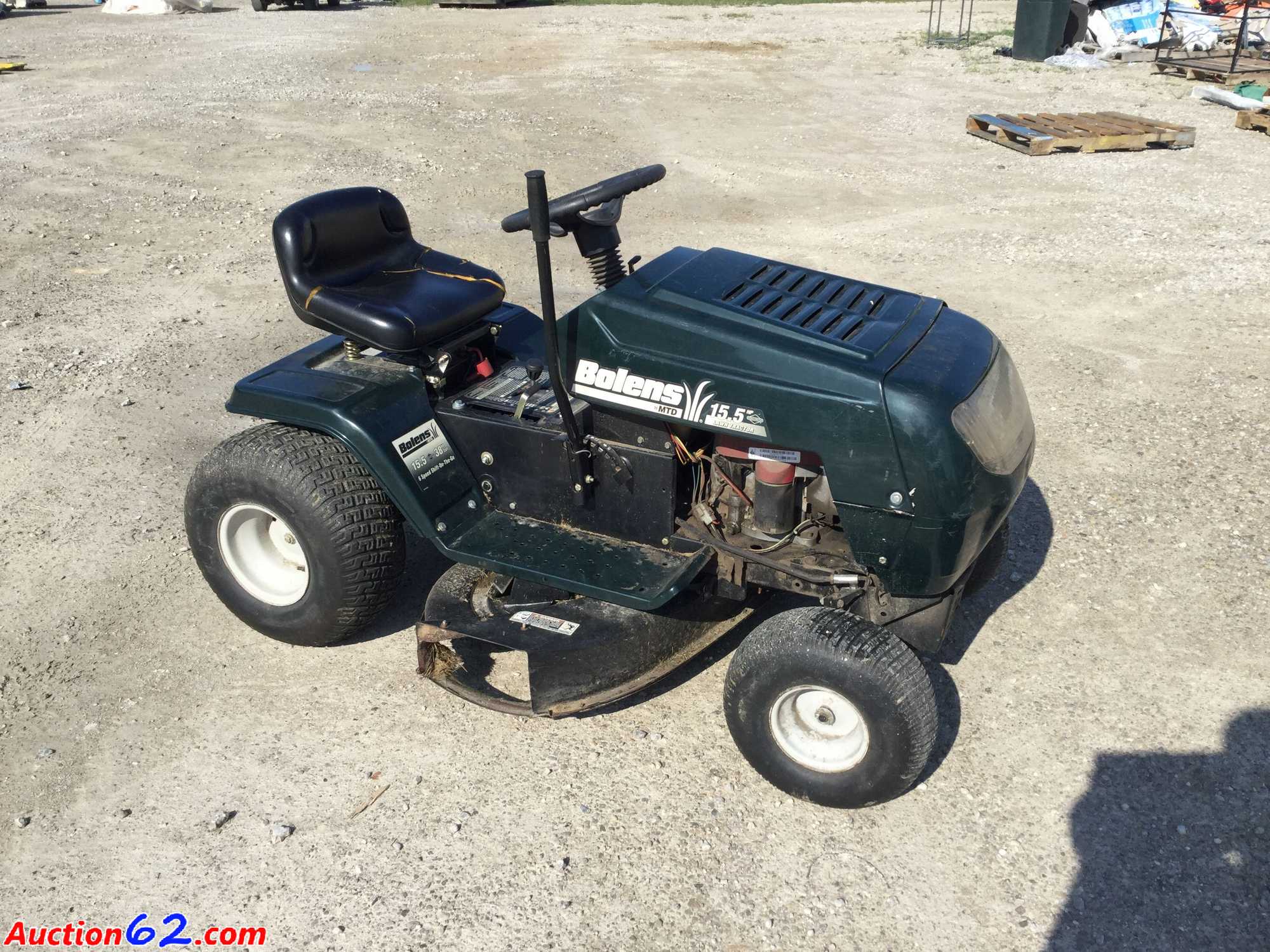 Bolens 38 inch riding mower sale