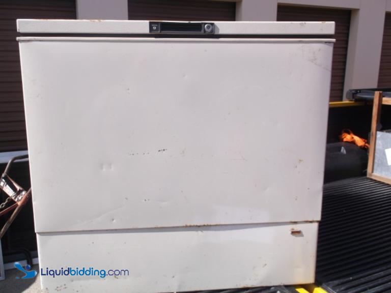 LiquidBidding Kenmore chest freezer, model 198,...