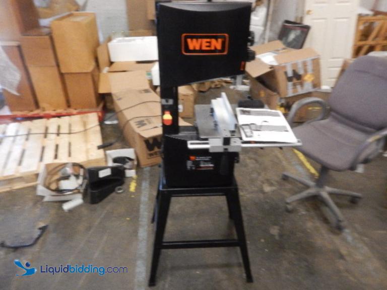 LiquidBidding Wen 10" band saw with stand, model