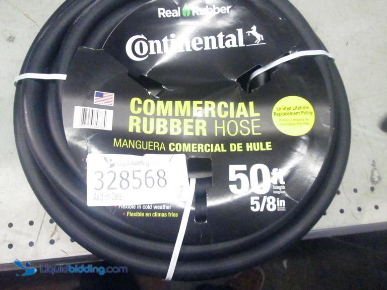 LiquidBidding Real Rubber Continental Garden Hose,...