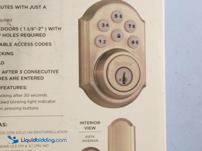 LiquidBidding Kwikset Smartcode Touchpad Keyless...