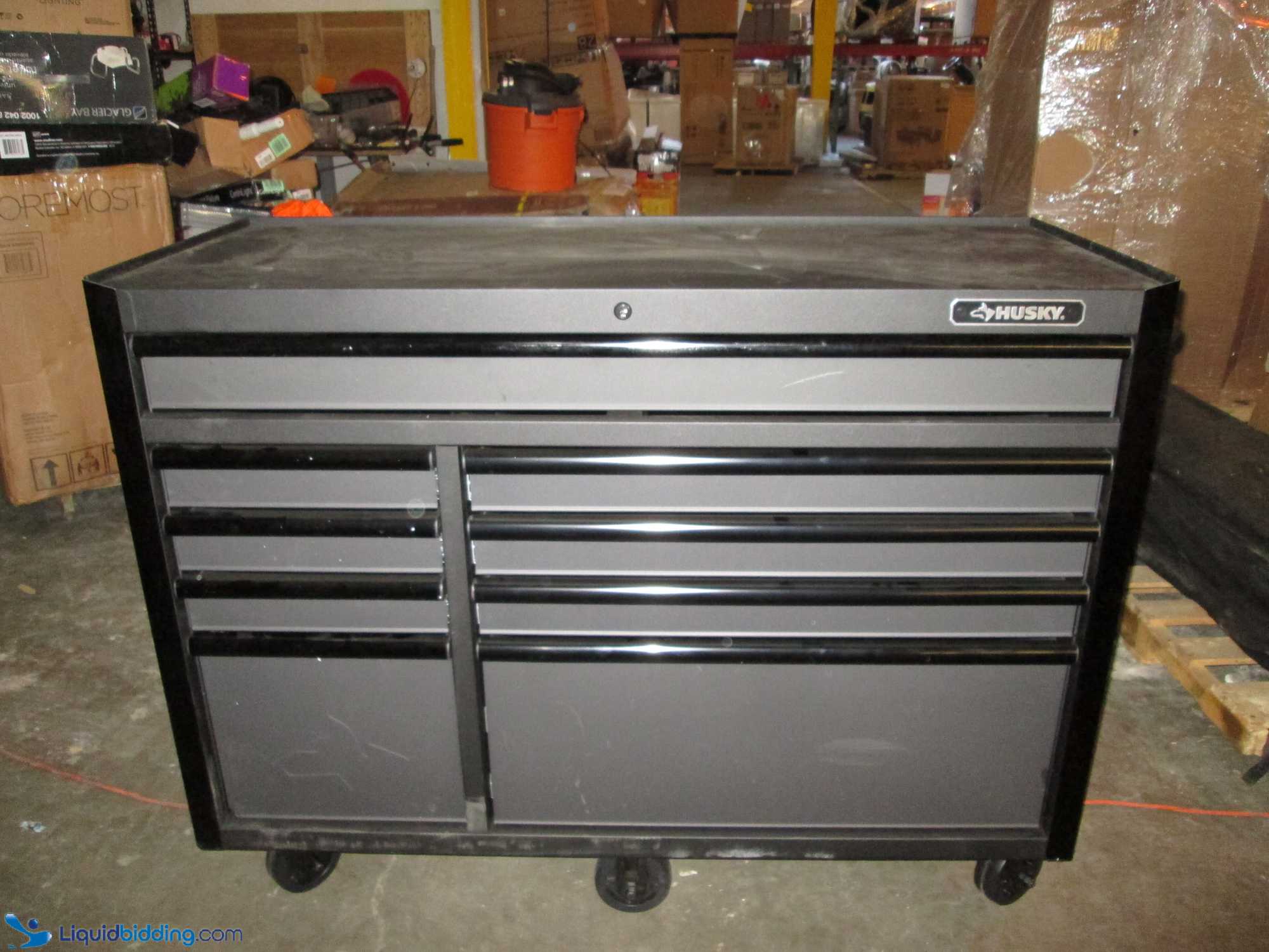 Liquidbidding Husky 9 Drawer Tool Chest Tool Box