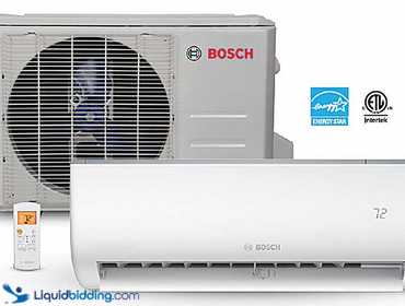 LiquidBidding | Bosch Split Type Ductless Air...