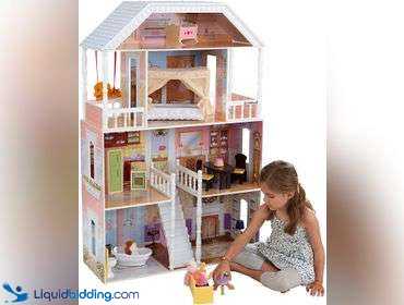 kidkraft savannah dollhouse with 14 accessories