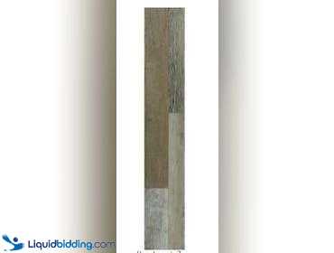 *Flint, MI* Approx 2,160 Sq Ft TrafficMaster Grey Distressed Wood 4 MIL x Multi-Width x 36 in. L...