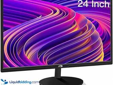 STGAubron 24 Inch Gaming Computer Monitor, FHD 1920 x 1080P Office PC LED Display, 99% sRGB, HDMI...