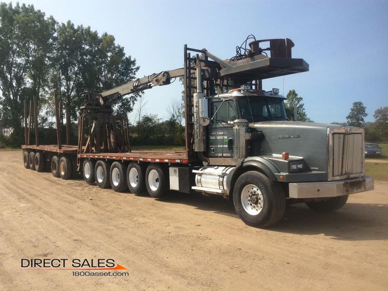 1998 Western Star Flatbed Logging Truck 2WLPCCCJ5WK953643